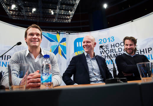 Nicklas Lidström, Mats Sundin och Peter Forsberg