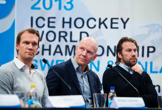 Nicklas Lidström, Mats Sundin och Peter Forsberg