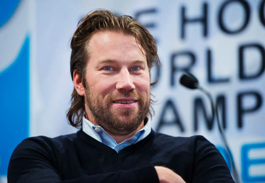 Peter Forsberg presenterades som VM-ambassadör för