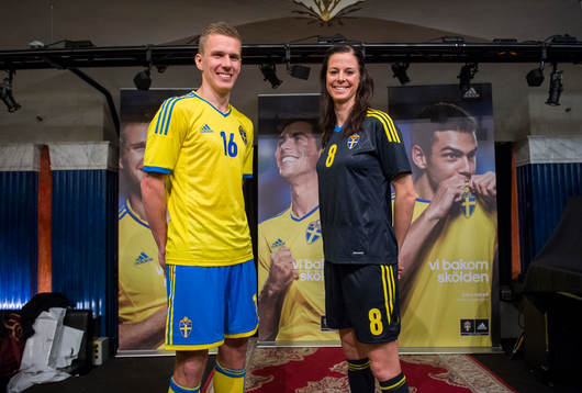 Presskonferens med Adidas och Fotbollsförbundet som