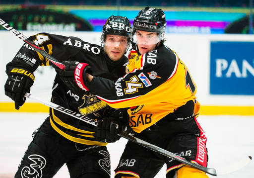 Kris Beech, AIK, och Karl Fabricius, Luleå