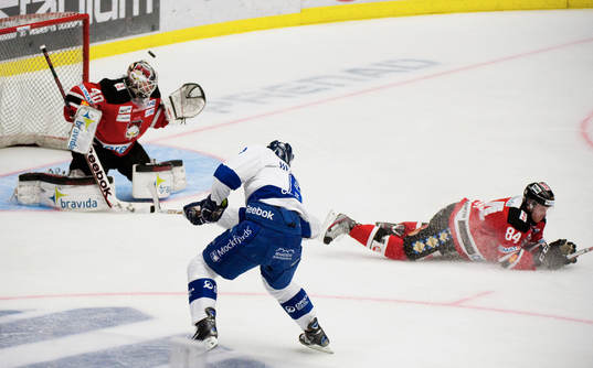 Patrik Hersley, Leksand får iväg ett skott