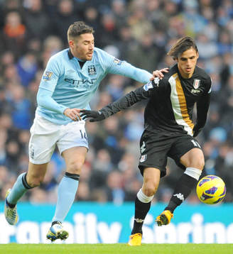 Football - Manchester City v Fulham - Barclays Premier