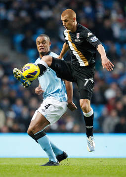 Football - Manchester City v Fulham - Barclays Premier