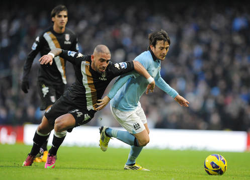 Football - Manchester City v Fulham - Barclays Premier