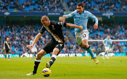 Football - Manchester City v Fulham - Barclays Premier
