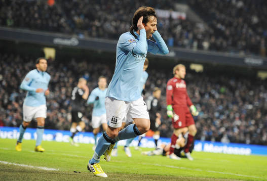 Football - Manchester City v Fulham - Barclays Premier