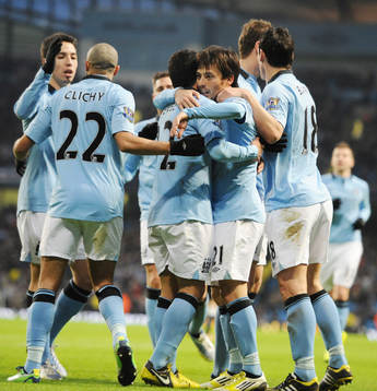 Football - Manchester City v Fulham - Barclays Premier