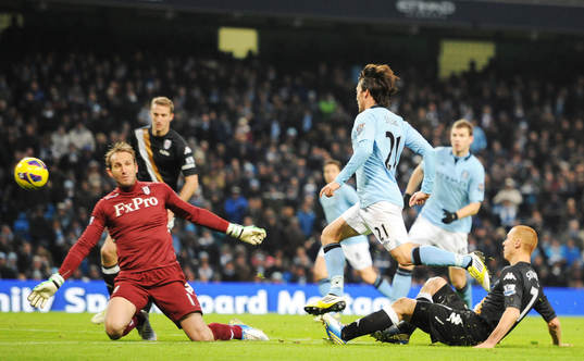Football - Manchester City v Fulham - Barclays Premier