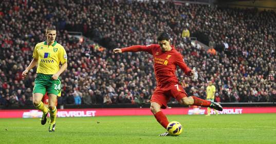 Football - Liverpool v Norwich City - Barclays Premier