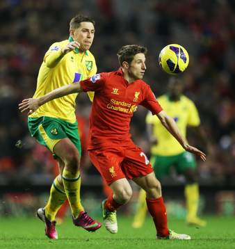 Football - Liverpool v Norwich City - Barclays Premier