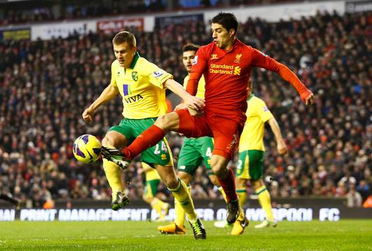 Football - Liverpool v Norwich City - Barclays Premier