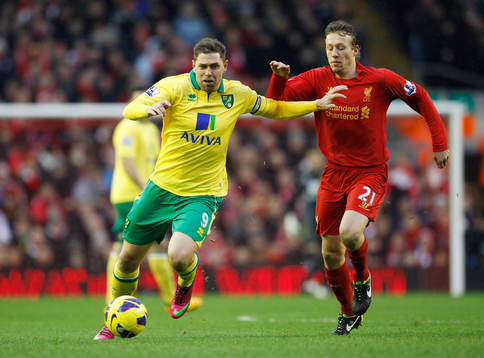 Football - Liverpool v Norwich City - Barclays Premier