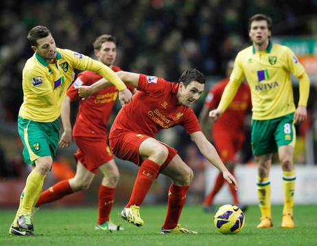 Football - Liverpool v Norwich City - Barclays Premier