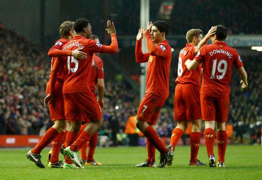 Football - Liverpool v Norwich City - Barclays Premier