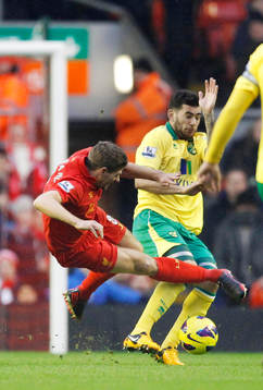 Football - Liverpool v Norwich City - Barclays Premier