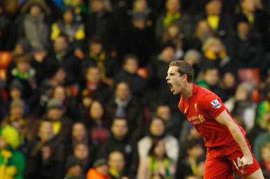 Football - Liverpool v Norwich City - Barclays Premier