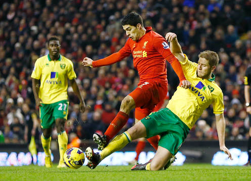 Football - Liverpool v Norwich City - Barclays Premier