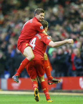 Football - Liverpool v Norwich City - Barclays Premier