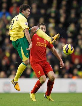 Football - Liverpool v Norwich City - Barclays Premier