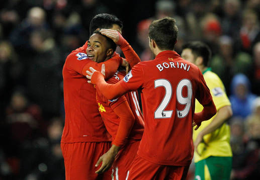Football - Liverpool v Norwich City - Barclays Premier