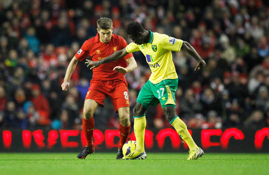 Football - Liverpool v Norwich City - Barclays Premier
