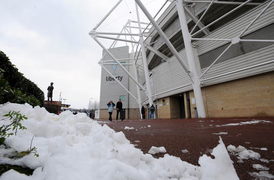 Football - Swansea City v Stoke City - Barclays Premier