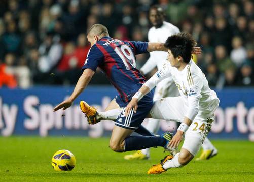 Football - Swansea City v Stoke City - Barclays Premier
