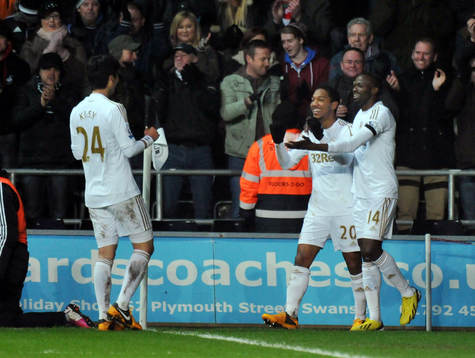 Football - Swansea City v Stoke City - Barclays Premier