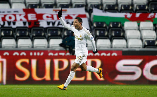 Football - Swansea City v Stoke City - Barclays Premier