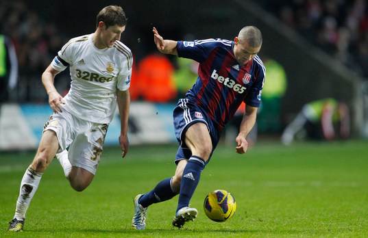 Football - Swansea City v Stoke City - Barclays Premier