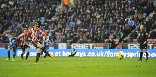 Football - Wigan Athletic v Sunderland - Barclays Premier