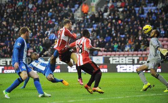Football - Wigan Athletic v Sunderland - Barclays Premier