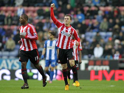 Football - Wigan Athletic v Sunderland - Barclays Premier
