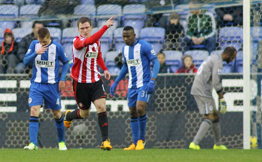 Football - Wigan Athletic v Sunderland - Barclays Premier