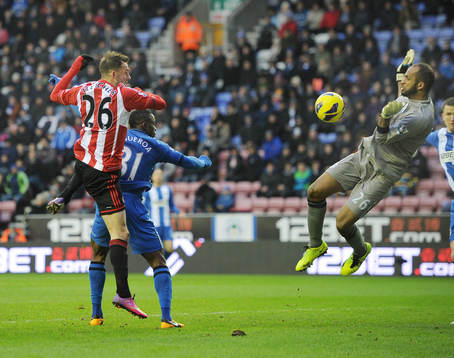 Football - Wigan Athletic v Sunderland - Barclays Premier