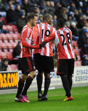 Football - Wigan Athletic v Sunderland - Barclays Premier