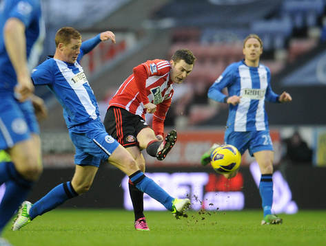 Football - Wigan Athletic v Sunderland - Barclays Premier
