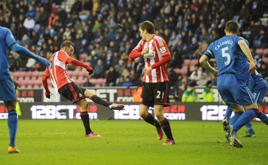 Football - Wigan Athletic v Sunderland - Barclays Premier