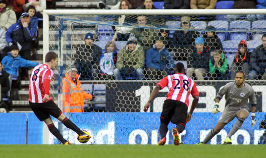 Football - Wigan Athletic v Sunderland - Barclays Premier