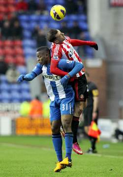 Football - Wigan Athletic v Sunderland - Barclays Premier