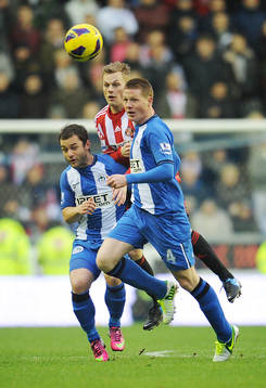 Football - Wigan Athletic v Sunderland - Barclays Premier