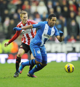 Football - Wigan Athletic v Sunderland - Barclays Premier