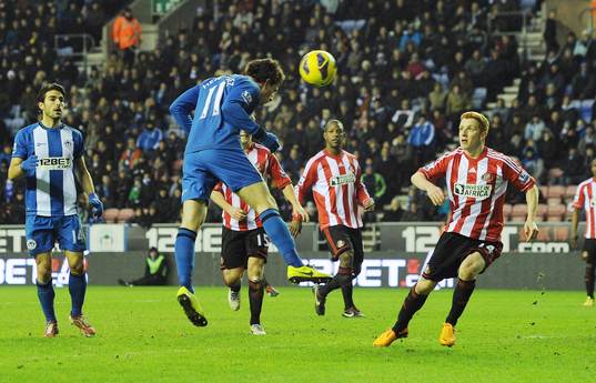 Football - Wigan Athletic v Sunderland - Barclays Premier