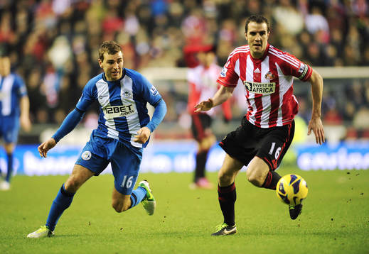 Football - Wigan Athletic v Sunderland - Barclays Premier