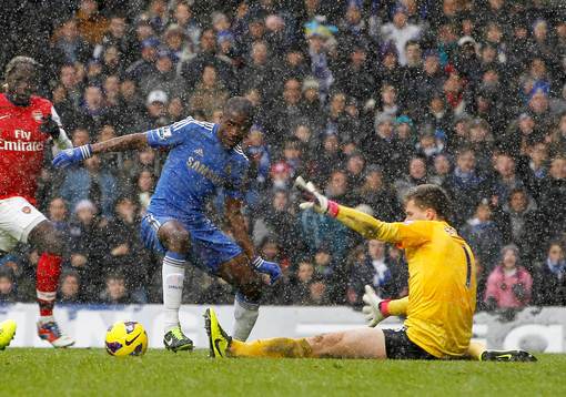 Football - Chelsea v Arsenal - Barclays Premier League  -