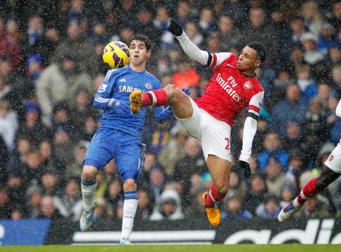Football - Chelsea v Arsenal - Barclays Premier League  -