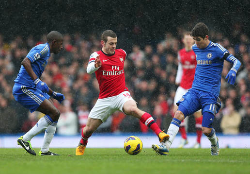 Football - Chelsea v Arsenal - Barclays Premier League  -
