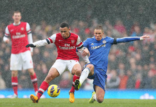 Football - Chelsea v Arsenal - Barclays Premier League  -