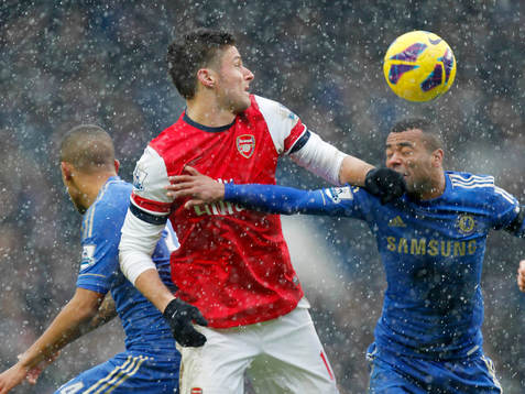 Football - Chelsea v Arsenal - Barclays Premier League  -